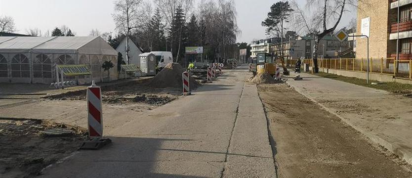 Przebudowa głównej ulicy w Dźwirzynie