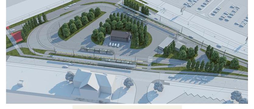 Szczecin na kursie do Mierzyna. Przedłużenie torowiska i nowy park handlowy