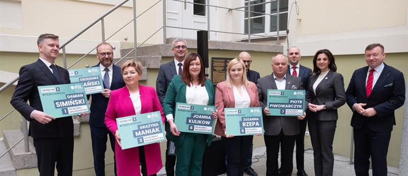 PSL i Polska 2050 idą razem. Przedstawili kandydatów do sejmiku