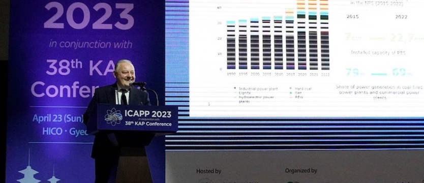 Wojciech Dąbrowski w Korei: energetyka jądrowa ważnym elementem polskiej ścieżki transformacji