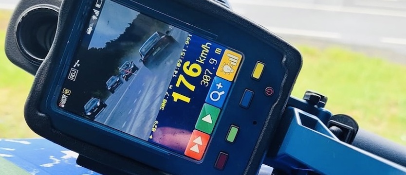 Pędził volkswagenem 176 kilometrów na godzinę